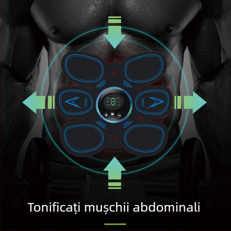 YQL-8060 – Patch pentru mușchii abdominali, pliabil, 430 g, utilizare în birou și acasă