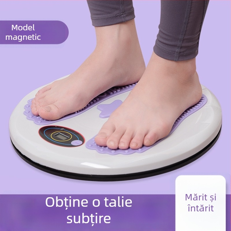 Disc magnetic pentru răsucire talie – uz casnic, modelare talie și abdomen, întărire abdomen, PP + mărgele magnetice