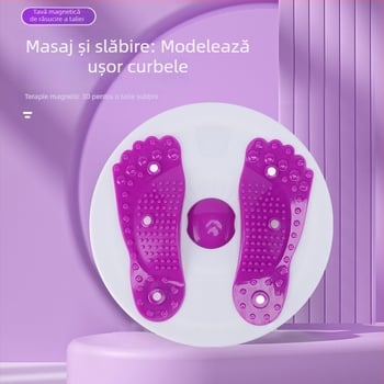 Disc magnetic de învârtire a taliei – din plastic ABS, dispozitiv de fitness pentru acasă pentru slăbire abdominală, mecanism magnetic de învârtire