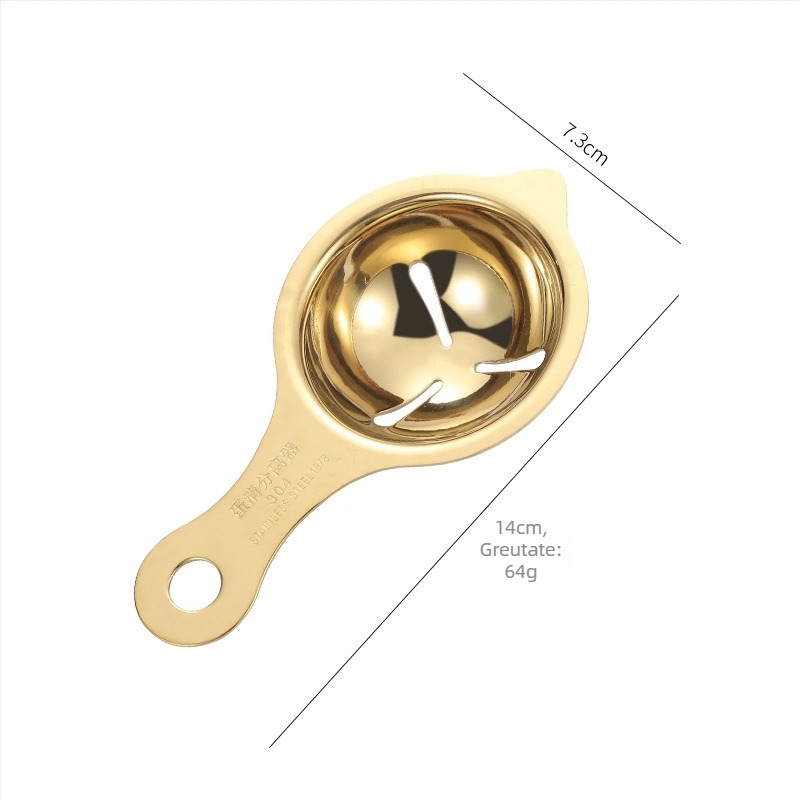 Separator ouă galbenus și albuș, oțel inoxidabil, ustensilă de bucătărie multifuncțională (Brand: Yishang Wanjia; Material: Oțel inoxidabil; Logo tipărit: Da; Personalizare procesare: Da; Etichetă privată licențiată: Da)