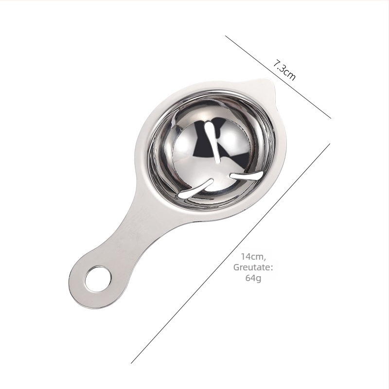 Separator ouă galbenus și albuș, oțel inoxidabil, ustensilă de bucătărie multifuncțională (Brand: Yishang Wanjia; Material: Oțel inoxidabil; Logo tipărit: Da; Personalizare procesare: Da; Etichetă privată licențiată: Da)