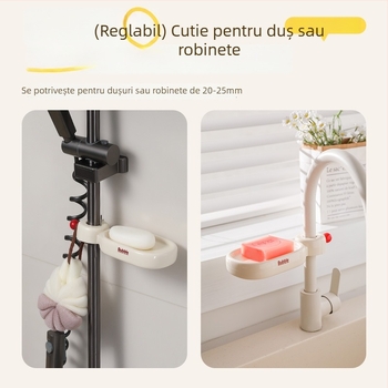 Recipient de săpun montat pe perete, multifuncțional, din plastic, marca Xingyang, 120 bucăți