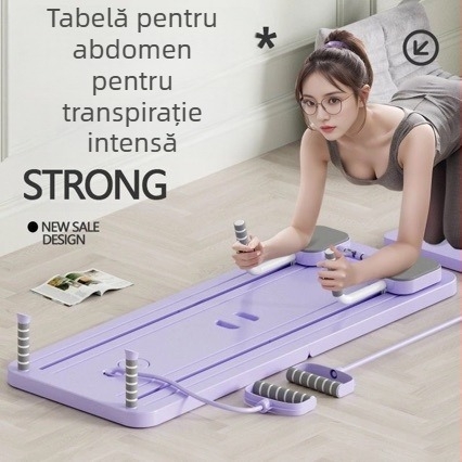 Roata abdominală – pliabilă, 5 kg, potrivită pentru birou, acasă și exterior, placă abdominală