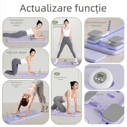 Roata abdominală – pliabilă, 5 kg, potrivită pentru birou, acasă și exterior, placă abdominală