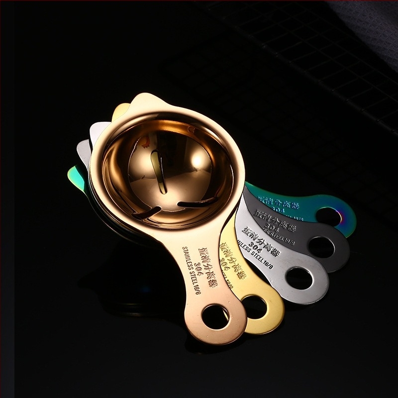 Separator de albuș din oțel inoxidabil 304, non-electric, personalizabil cu logo, design modern de bucătărie