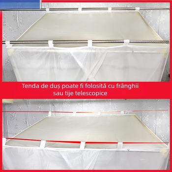 Cort dreptunghiular de baie, husă izolatoare termică pentru iarnă, potrivită pentru adulți și copii