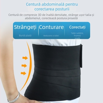 Centură de talie pentru yoga și fitness – înfășurare elastică, unisex adulți, poliester, curea cu mai multe cercuri