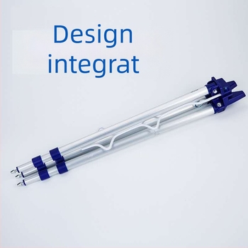 Suport triunghiular telescopic din aliaj de aluminiu pentru pescuit la mare