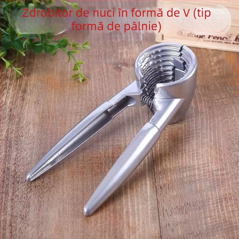 Flower grower Aliaj din aluminiu – Deschizător de coji de nuci (nuci) – Clește pentru nuci, stil modern de simplitate