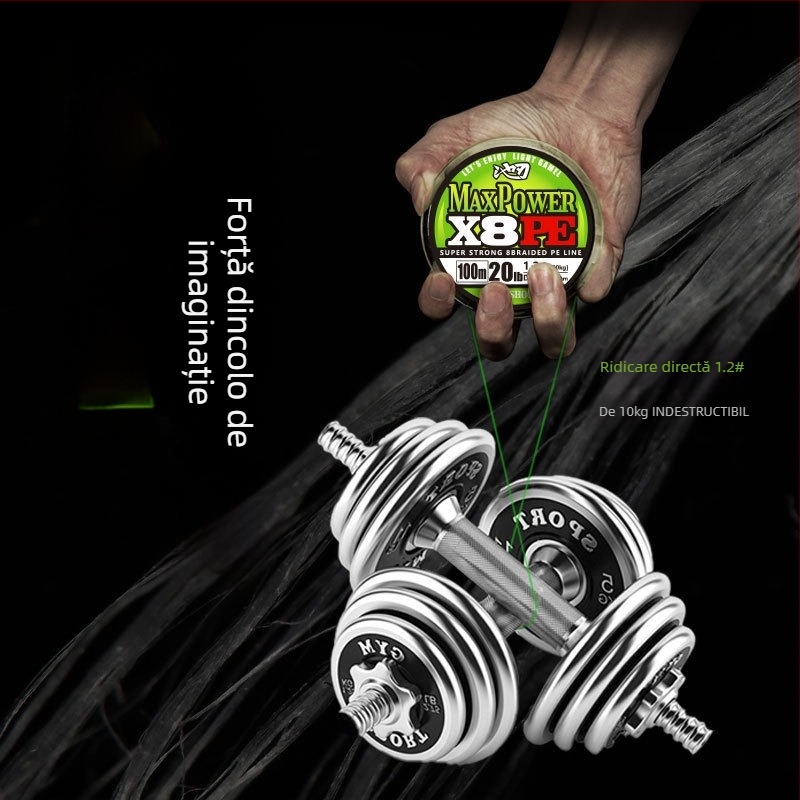 Pool blade Linie principală pentru pescuit, PE, Rezistență înaltă, 500 buc., pentru năluci