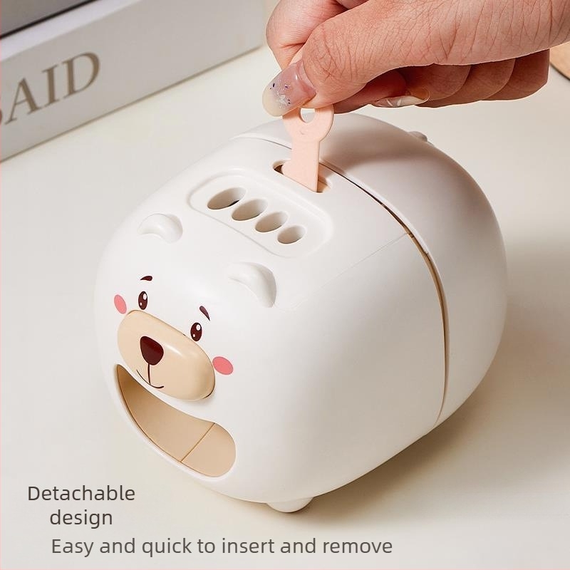 Mașină automată de decojit semințe de floarea soarelui în formă de urs, cu posibilitatea imprimării logo-ului (Marcă: Altă; Lansare: Primăvara 2017; Material: Alt; Stil: Simplitate modernă; Imprimare logo: Da)