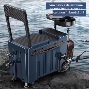 Set de cutii de pescuit cu capacitate 80+; material textil