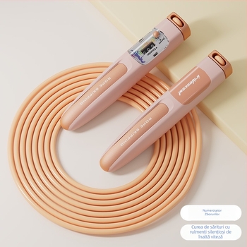 Coardă pentru sărituri ABS, cu viteză mare, rulmenți silențioși, numărător, specificație 3.0 – potrivită pentru alergare și fitness