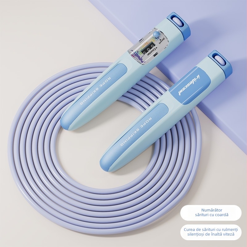 Coardă pentru sărituri ABS, cu viteză mare, rulmenți silențioși, numărător, specificație 3.0 – potrivită pentru alergare și fitness