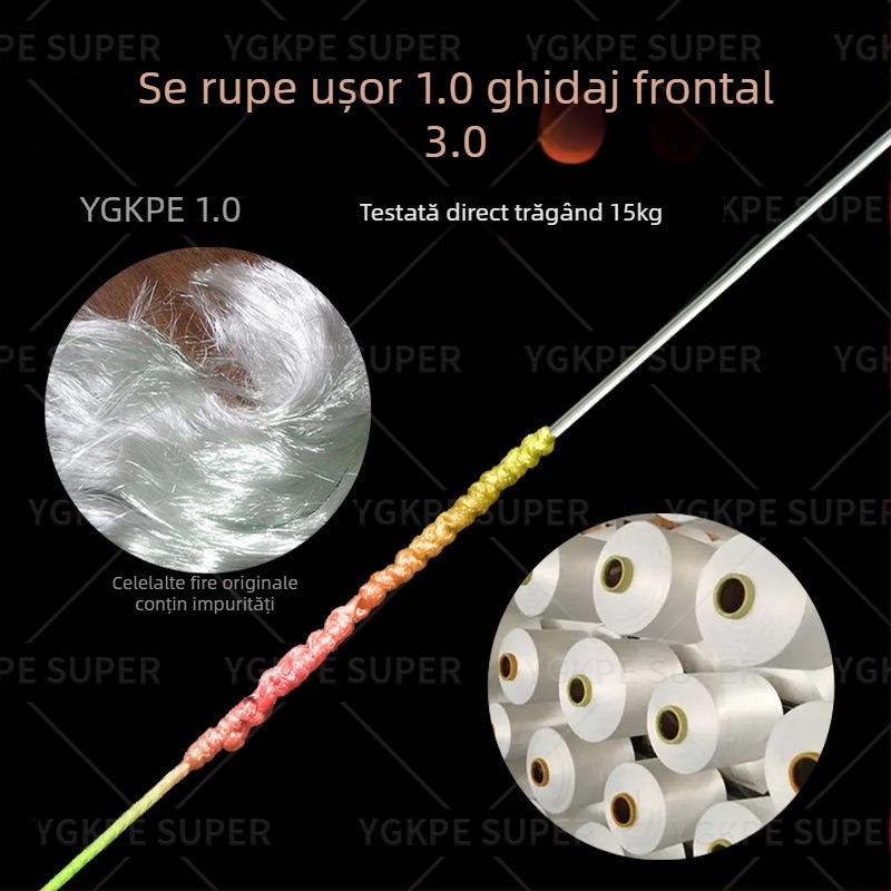 Linie principală de pescuit, material PE, rezistență 3–33 kg, Zhenshi Outdoor