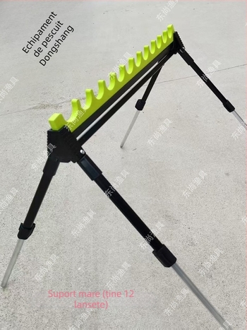 Suport telescopic pentru undițe din aliaj de aluminiu, pentru mai multe undițe