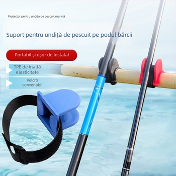 Suport Baiqi pentru undițe pentru barcă și caiac — accesorii, material TPE, fără rotire, nepliazabil