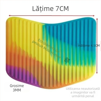Capac de cap pentru suport de undițe cu revenire automată, acoperire completă, cap din silicon în formă de corn, pernă anti-derapare; Brand Xin miao, Material: aliaj de aluminiu