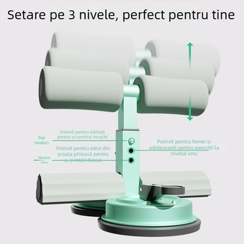 Zuodu Ajutor pentru sit-up cu ventuză internă, pentru uz casnic, 0.9 kg