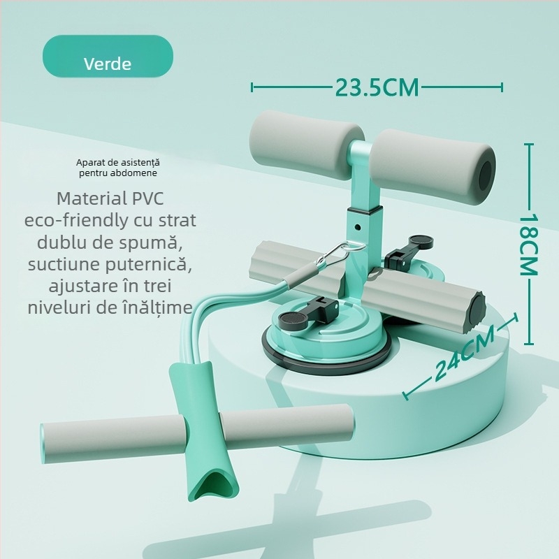 Zuodu Ajutor pentru sit-up cu ventuză internă, pentru uz casnic, 0.9 kg