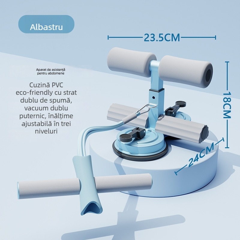 Zuodu Ajutor pentru sit-up cu ventuză internă, pentru uz casnic, 0.9 kg