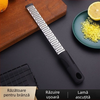 Răzătoare de brânză din oțel inoxidabil și zestier de lămâie – unealtă de bucătărie multifuncțională, posibilitatea imprimării logo-ului