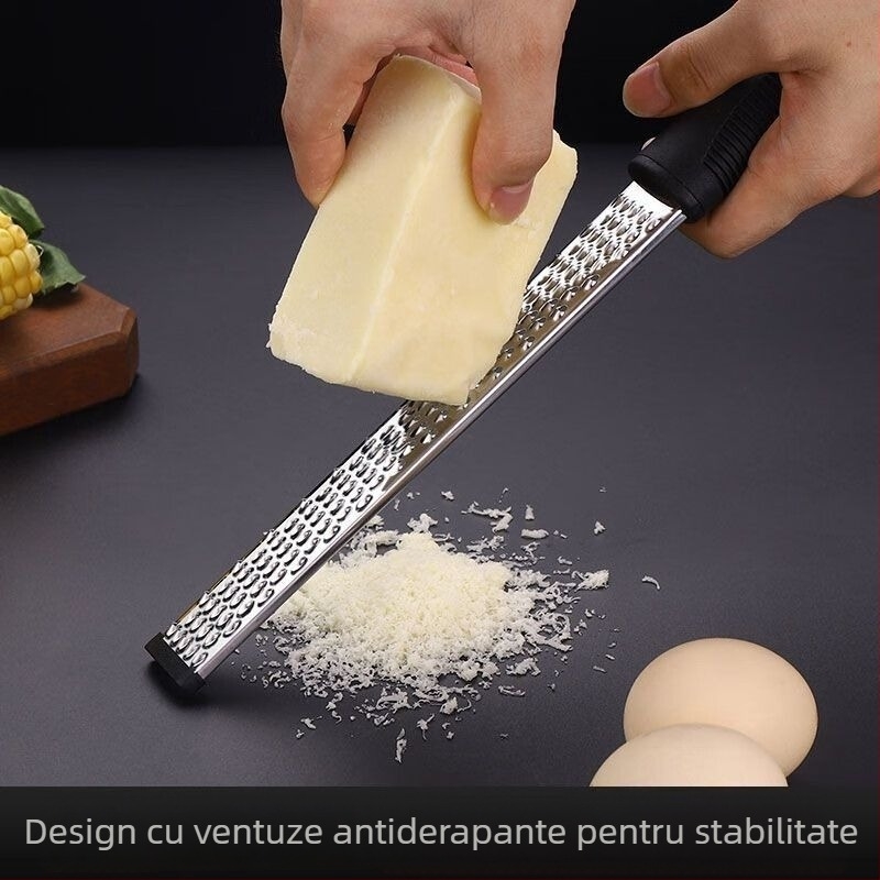 Răzătoare de brânză din oțel inoxidabil și zestier de lămâie – unealtă de bucătărie multifuncțională, posibilitatea imprimării logo-ului