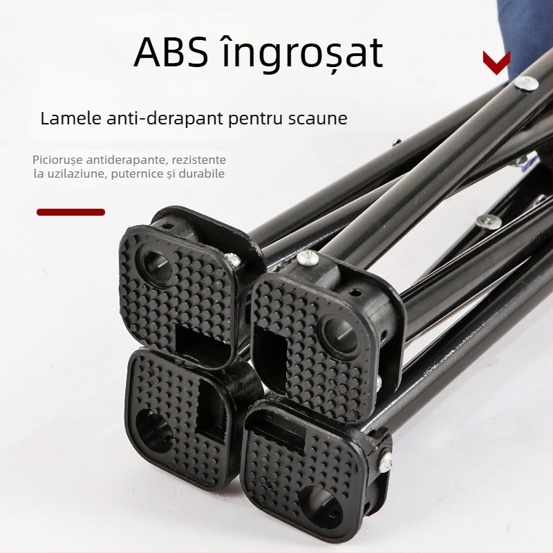 Scaun pliabil — oțel cu carbon înalt, portabil pentru exterior, personalizabil