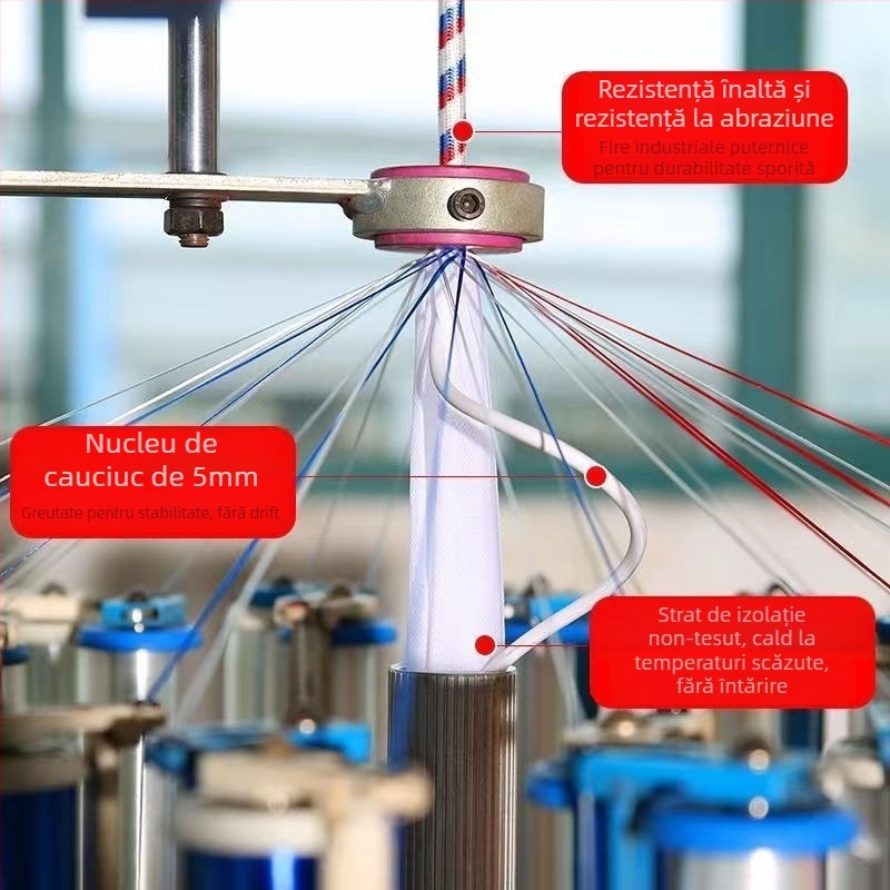 Coardă lungă pentru sărituri, polipropilenă, Brand Benefit, potrivită pentru fitness și antrenamente sportive