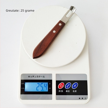 Răzuitor din oțel inoxidabil cu mâner din lemn, multifuncțional, pentru citrice, brânză și fructe