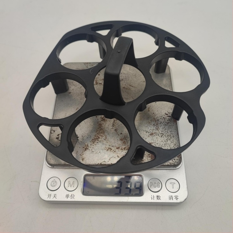 Formă pentru ouă cu 7 găuri, rotundă, din plastic, multifuncțională (7 găuri; rotundă; plastic; fierbere/abur)