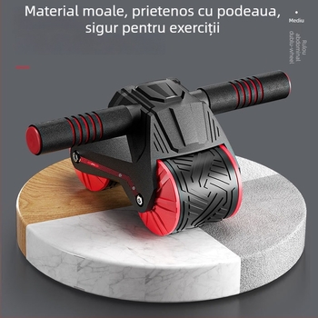 Roata abdominală cu revenire automată – aparat de antrenament pentru acasă, model 006, greutate 1100 g, specificații 24, materiale ABS, PP