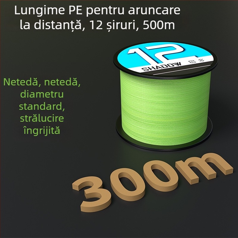 Linie principală – linie de pescuit PE de la Lian, rezistență 3–33 kg, pescuit marin, 50 bobine