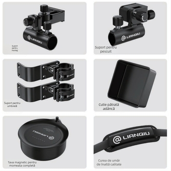 Cutie de pescuit, marcă Continuous Ball, material PP, capacitate 25–32