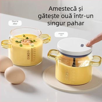 Youqin tel de ouă multifuncțional, electric, complet automat, cu cană de amestec și vas pentru aburi