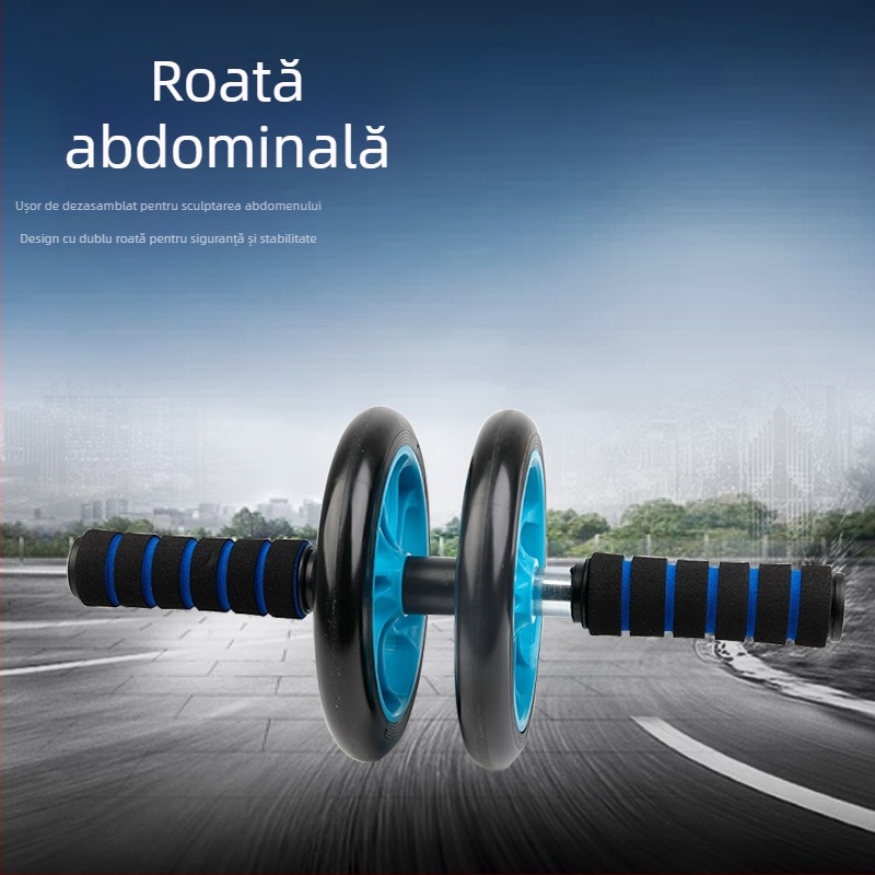Rola abdominală Meet - pliabilă, cu două roți (0.8 kg)