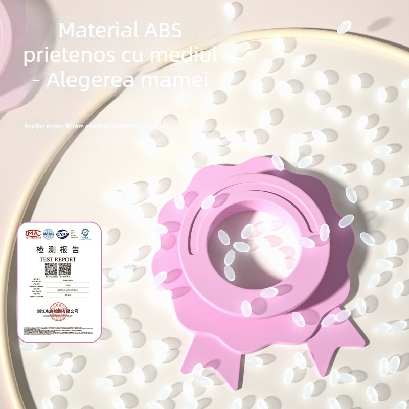 Organizator de sfoară pentru perete, fără găuri, Angtop PVC 62x70x13 mm, antiîncurcări, pentru copii și adulți