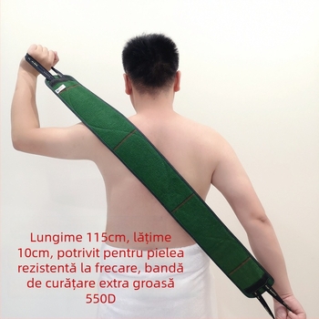 Prosop de exfoliere pentru spate – textură aspră, material Rayon, pentru adulți