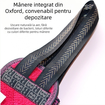 Prosop de exfoliere pentru spate – textură aspră, material Rayon, pentru adulți