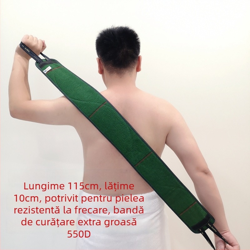 Prosop de exfoliere pentru spate – textură aspră, material Rayon, pentru adulți