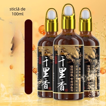 Aditiv atractant pentru crap și caras, bazat pe apă, concentrație înaltă, aromă musk