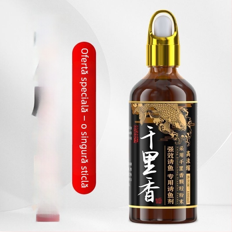 Aditiv atractant pentru crap și caras, bazat pe apă, concentrație înaltă, aromă musk