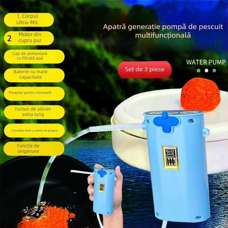 Pompa de apă inteligentă cu senzor pentru pescuit în aer liber – pompă electrică, ABS, Brand: Billion war lion