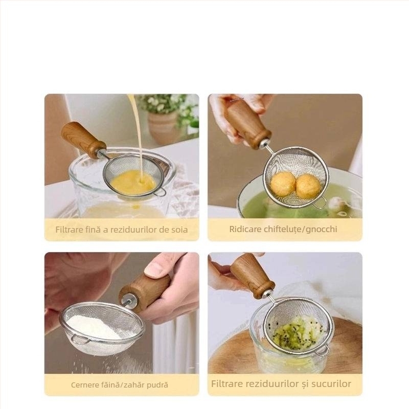 Set de unelte pentru hrănire bebeluți, cu mâner PP — design modern minimalist, lansat în 2023, brand Unique.