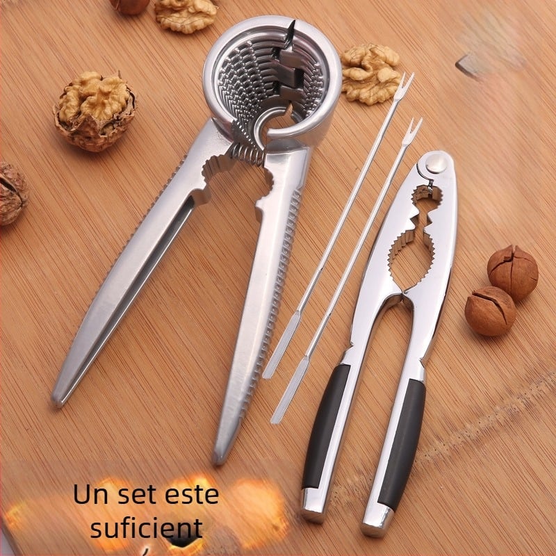 Unealtă de crăpare și decojire a nucilor: nuci, semințe de pin și alune — brand Unique, design modern minimalist, lansată în 2019, neimportată, material: altul.