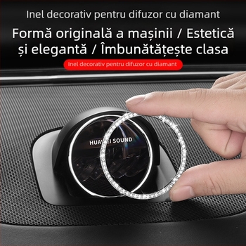 Inel de decor audio Night Shark, aliaj de zinc, Model 1645, Cod 4879