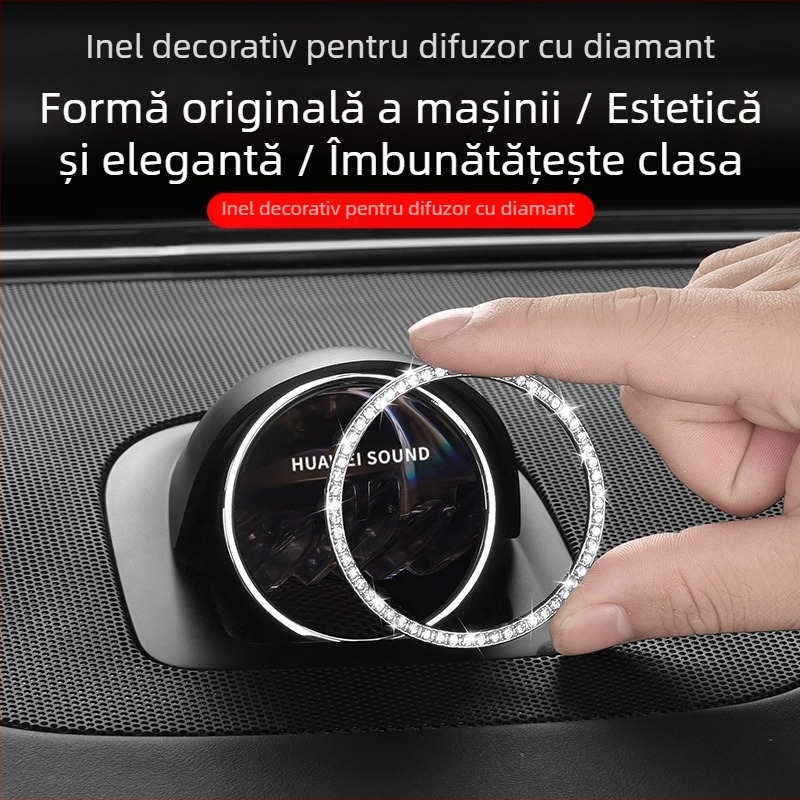 Inel de decor audio Night Shark, aliaj de zinc, Model 1645, Cod 4879