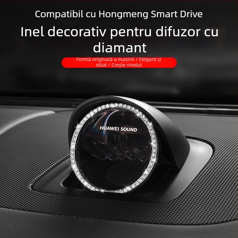 Inel de decor audio Night Shark, aliaj de zinc, Model 1645, Cod 4879