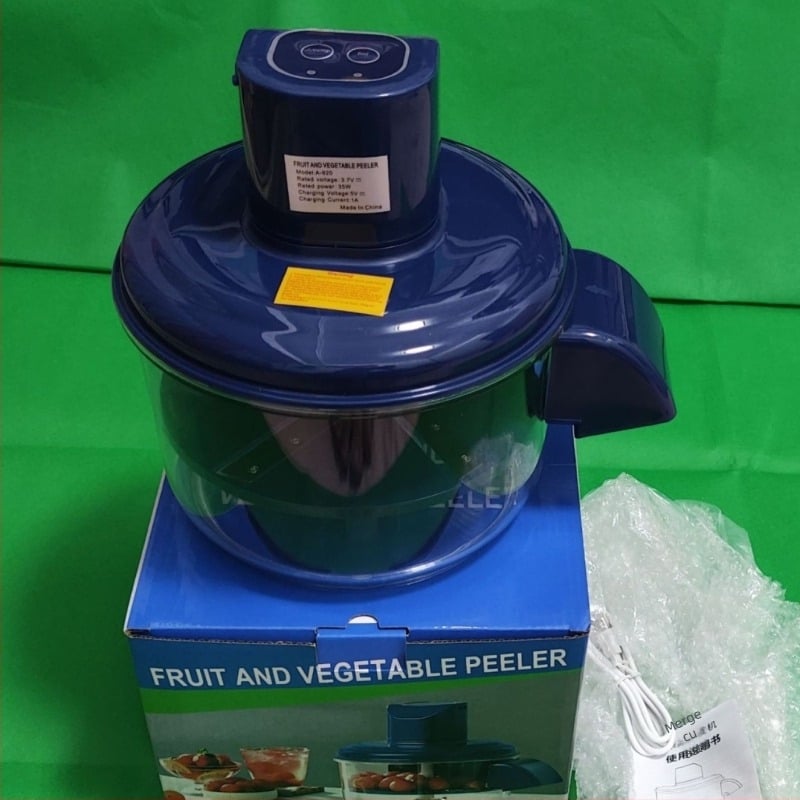 Decojitor electric automat pentru fructe și legume, cu decojire pentru struguri, corp din oțel inoxidabil, ABS+PC alimentare, multifuncțional