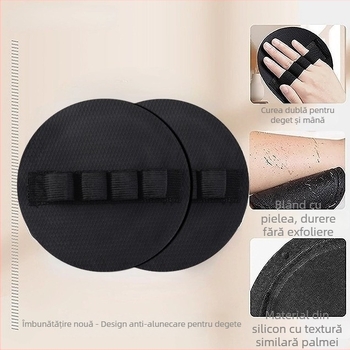 Perie de duș pentru masaj, siliconică, exfoliere puternică, nedureroasă și durabilă, utilizare universală.